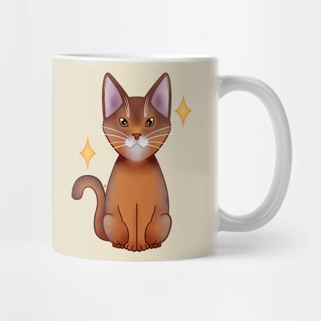 Abyssinian cat by LemonFur